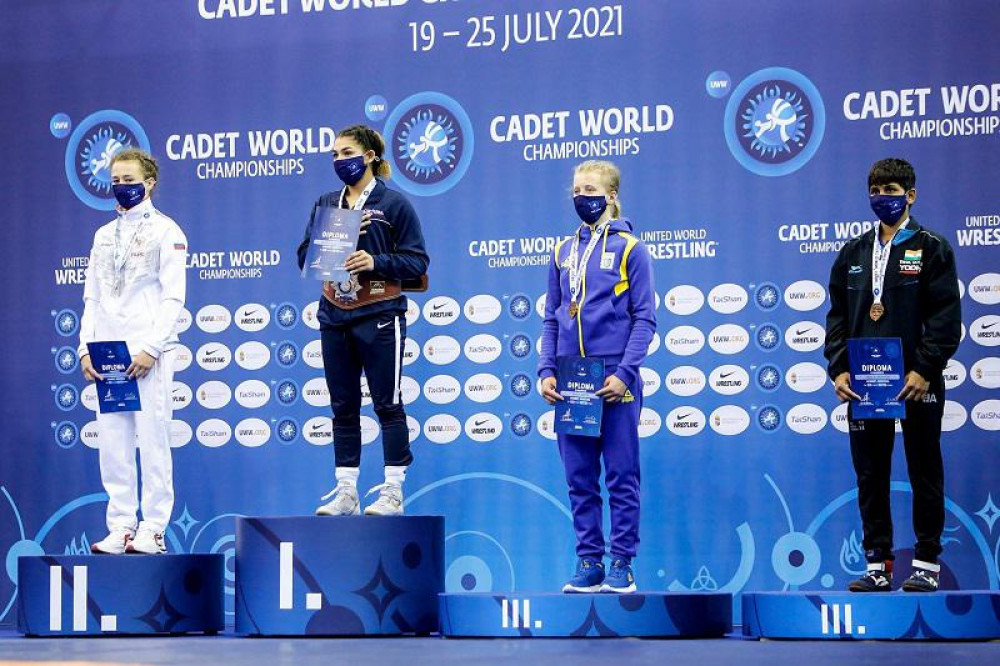 Аліна Філіпович з Калуша стала бронзовою призеркою чемпіонтату світу з вільної боротьби